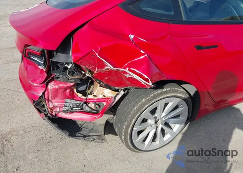 2022 Tesla Model 3 Rear-Wheel Drive from USA, damaged, VIN 5YJ3E1EA4NF144407